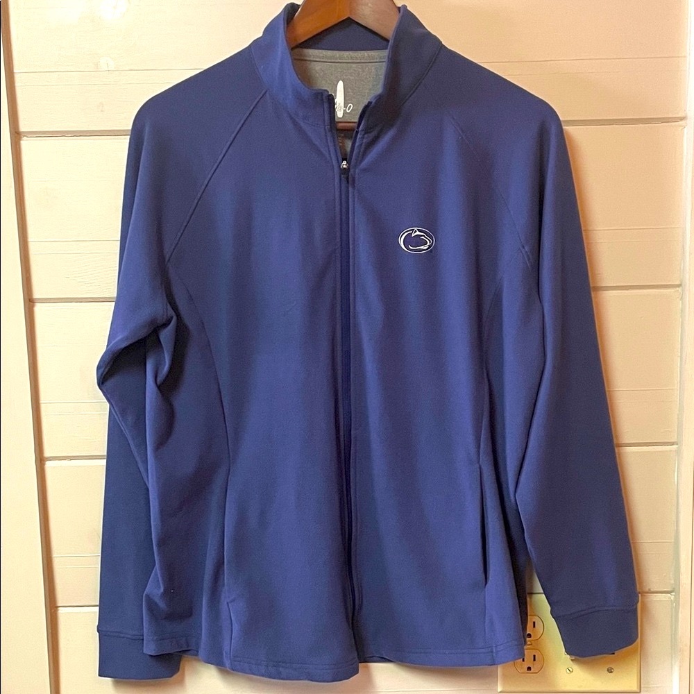 Johnnie-O Women's Penn State Tomi Full Zip Jacket Color Twilight Size L.